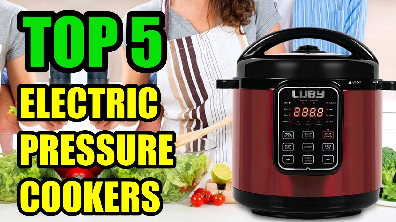 TOP 5 Best Electric Pressure Cookers 2021 Stainless Steel YouTube