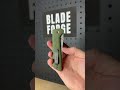 North Mountain Blade Chop 2 G10 Thumb Disk - 3.4" SLD-Magic Steel San Mai Tanto Blade, Green G10