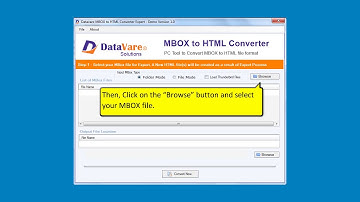 How to Convert MBOX to HTML file with Some Easy Steps?