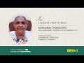 Mariamma thomas 85 mullankuzhikal vennikulam  funeral service  20 apr 2024  victory media live