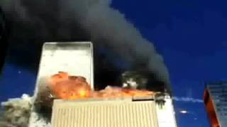 flight 175 hitting the south tower at 9.03 am