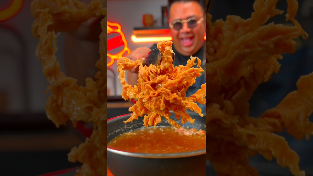 ไก่ทอดกรอบที่สุดในโลก #shorts #bankii #cooking