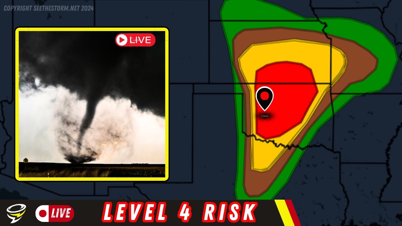 🟥 TORNADO OUTBREAK FORECAST?: Oklahoma & Kansas in the Crosshairs ...