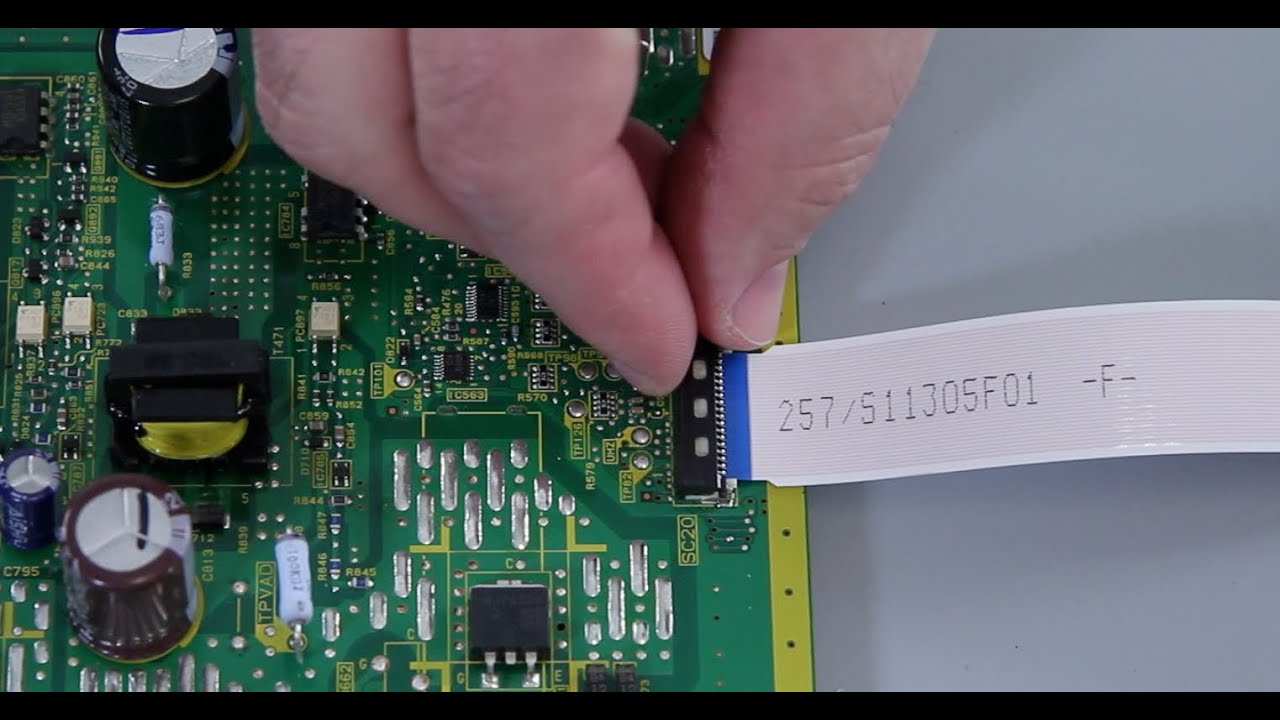 Panasonic plasma tv 6 blink code explained repair for 2011 panasonic ... Dot tv bord