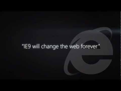 A more beautiful web is... Internet Explorer TV commercial