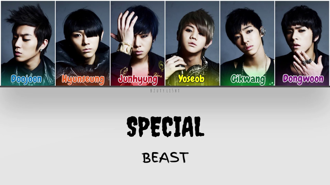 Beast (비스트) - Special (Color Coded Lyrics Han/Rom/Eng/가사)