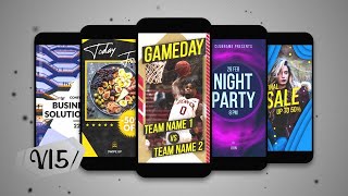 Instagram Stories Collection I V15 After Effects Templates