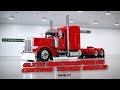 Peterbilt 389 custom build for Pro Stock racer Erica Enders