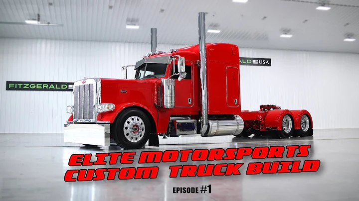 Peterbilt 389 custom build for Pro Stock racer Eri...