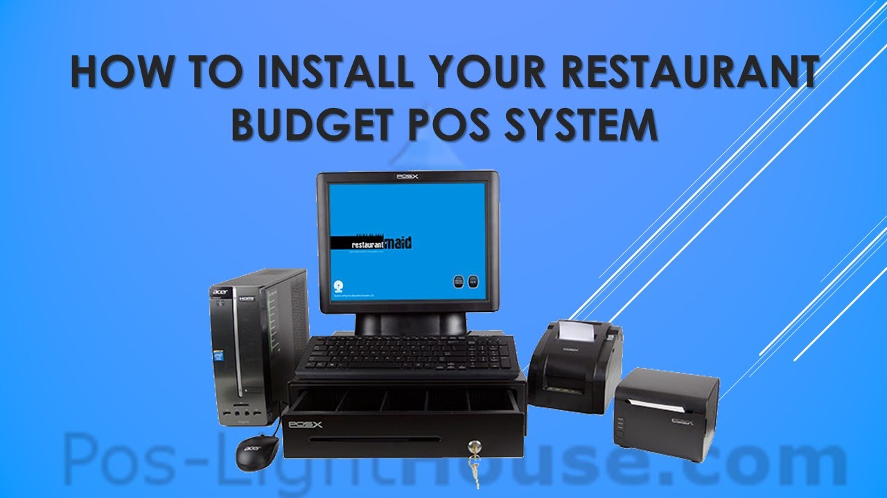 How to Install - Restaurant Budget POS System - YouTube