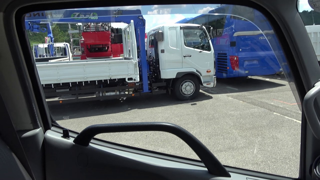 プレス式パッカー車 塵芥車 日野 デュトロ 新明和工業製 4 6m3 2トン積載 平成30年式 登録済未使用車 キャビン内装と下回り Youtube