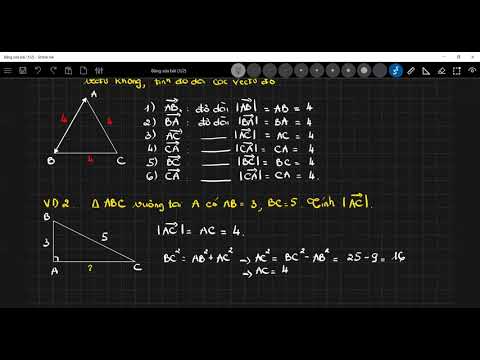 Video: Làm thế nào để bạn thêm các ví dụ vectơ?