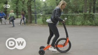 Neues Fahrgefühl auf dem Halfbike | DW Deutsch