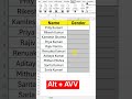 Drop Down List in Excel #excel#exceltrickshots #exceltricks