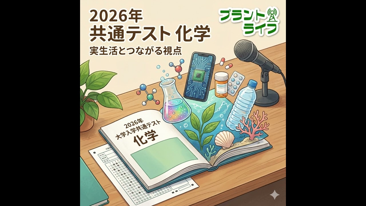 65 実生活とつながる視点｜大学入学共通テスト「化学」2026 - YouTube