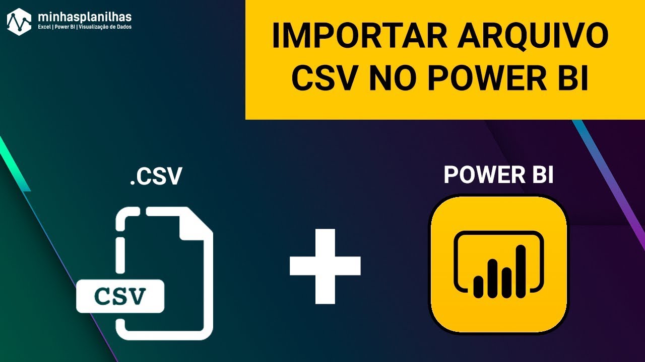 Importar CSV no Power BI - YouTube