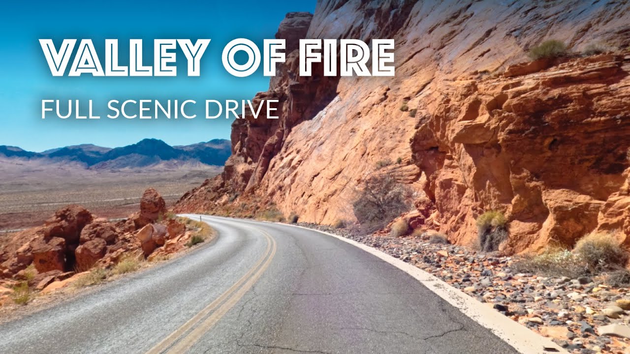 Valley of Fire State Park Scenic Drive - Full Route