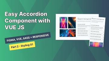 Easy Accordion Component with VUE JS - Part 2