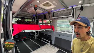Inside Our Dream Ford Transit Adventure Mobile