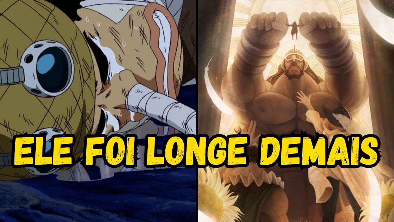 Usopp: Como o Maior COVARDE se tornou um DEUS em One Piece