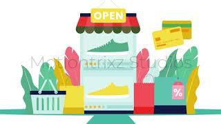 Shopify | 2D Animated Explainer Video | By Motiontrixz Studios