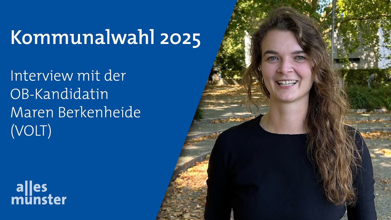 Kommunalwahl Münster 2025 – Maren Berkenheide (VOLT)