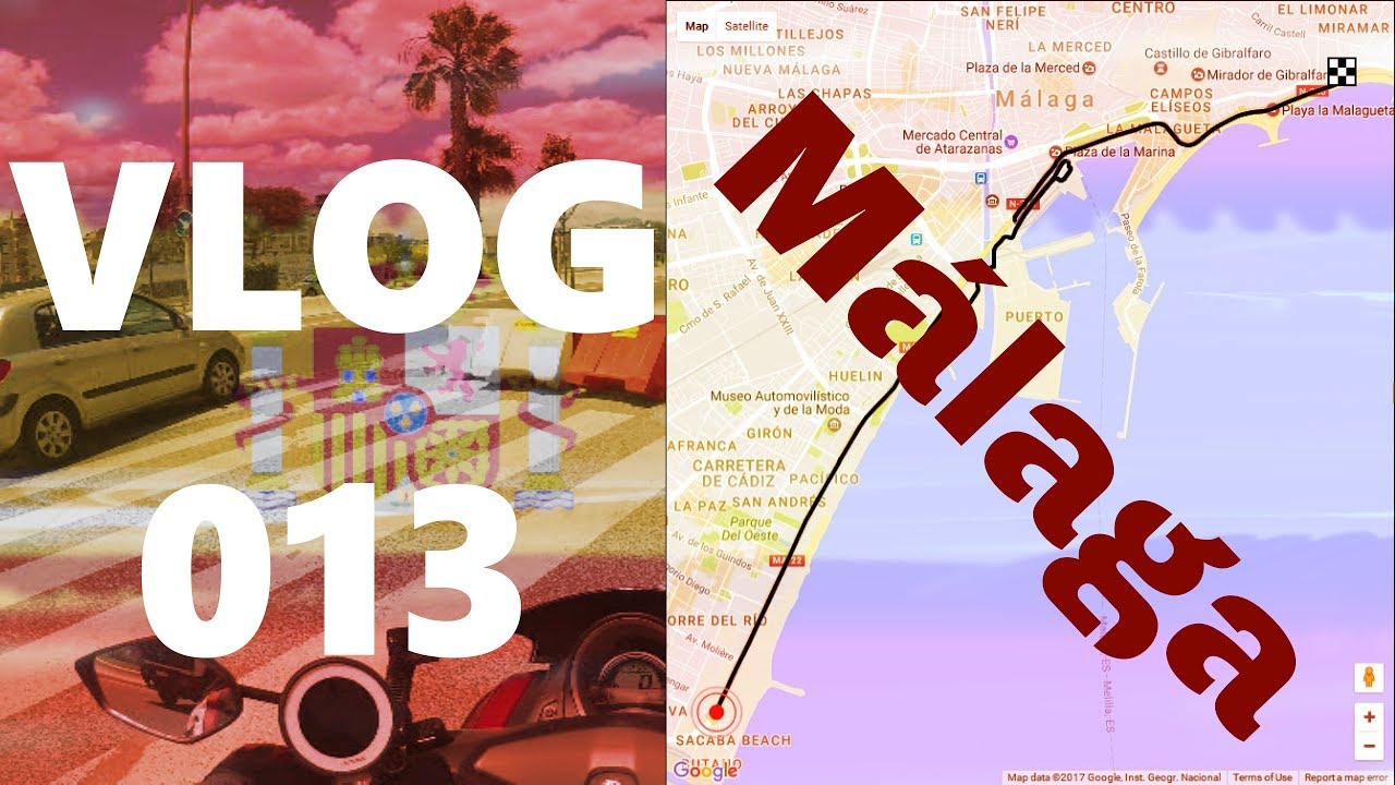 Paseo Maritimo - Malaga, Spain - Puerto de Malaga - VLOG013 [4K]