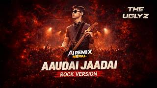 Aaudai Jaadai - Rock Version (The Uglyz) | AI Remix Nepal