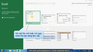 Cách cài đặt thời gian tự động lưu trong Excel 2013