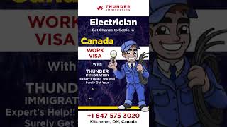 ⚡ Electricians Needed in Canada – Work Visa Opportunity 🇨🇦