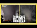 Multiple Huge Tornadoes Caught on Camera Whipping Through Oklahoma | #tornado