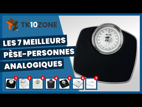 Les 7 meilleurs pèse-personnes analogiques pour la salle de bains