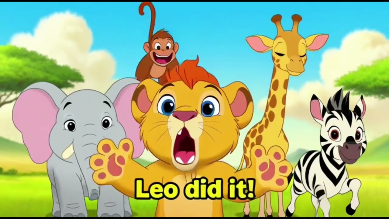 | Happy Kidds I Leo the Little Lion Learns to Be Brave! | Stories for Kids