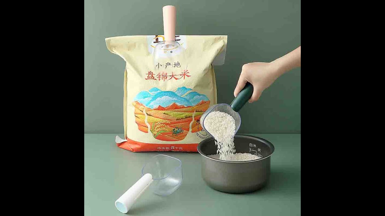 Transparent Scoop Spoon with Measurements