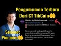 Pengumuman PENTING..!!!Resmi Dari Core Team TikCoin🤑
