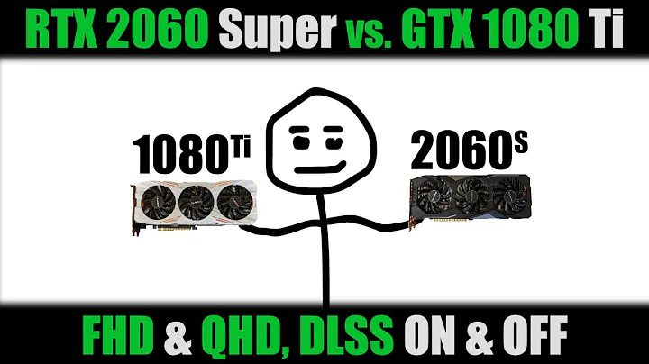 Batalla de titanes: RTX 2060 Super vs GTX 1080 Ti en 1080p y 1440p