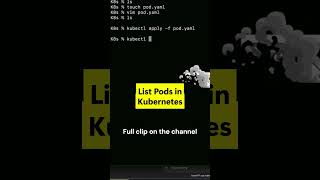 kubectl get pods Kubernetes Command for Beginners #shorts