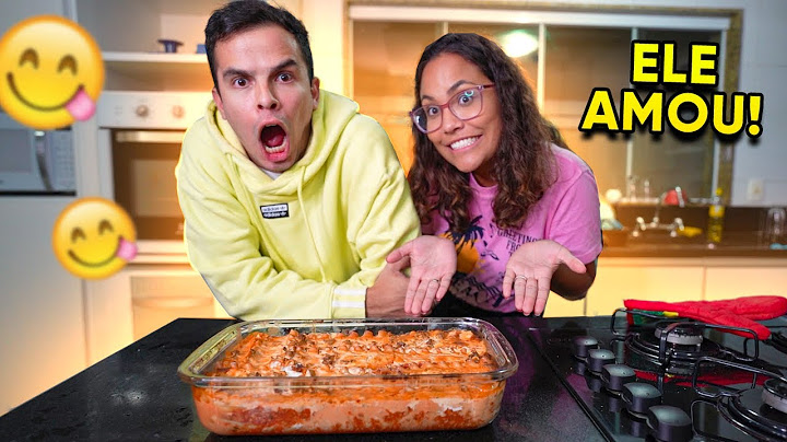 FIZ A MELHOR LASANHA DO MUNDO *ELE AMOU* - RAFAELLA BALTAR