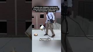Bir Yanda Ses Dalgalarıyla Ateş Söndüren Hoparlör Icadı Bir Yandan Işsiz Adamın Gurur Duyduğu Icadı