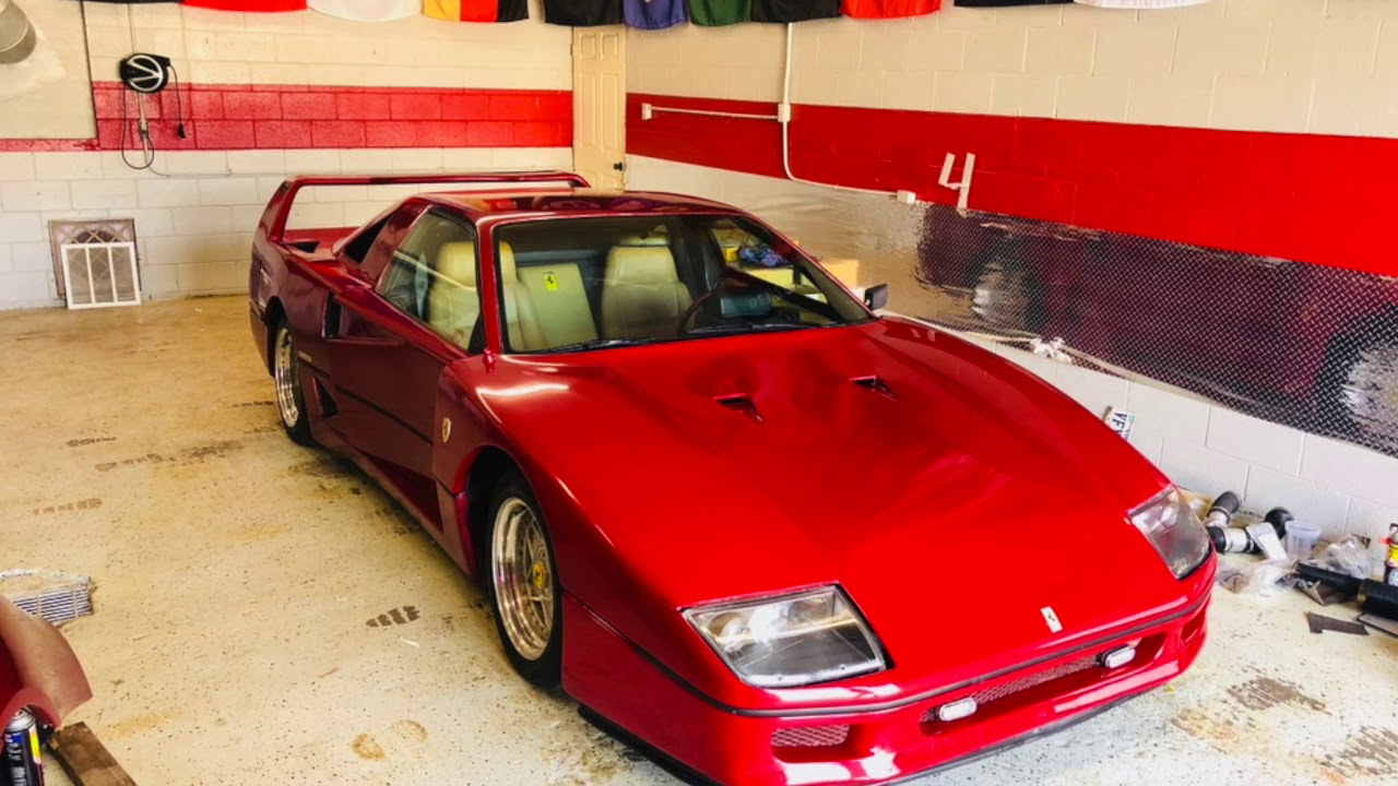 Ferrari F40 Complete Rebuild Ls Swap