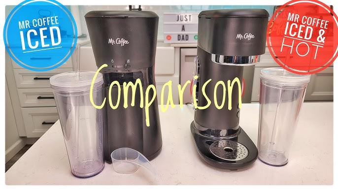 Mr. Coffee Iced Coffee Maker Single Serve Hot Cold - Depop