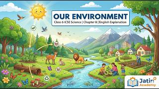 Our Environment | Class 6 ICSE Biology Chapter 8 | English Explanation | @jatinacademy