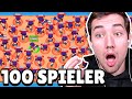 100€ SHOWDOWN TURNIER mit 100 SPIELERN! 🏆 Brawl Stars