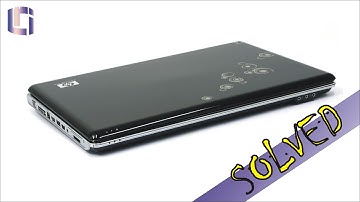 How to fix black screen problem on laptop HP Pavilion DV7