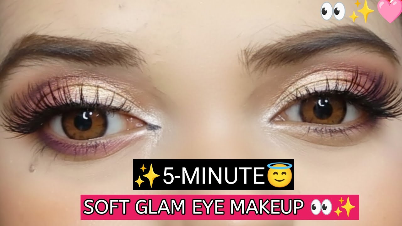 Soft Glam Eye Makeup | Hooded Eye Tutorial Step by Step (almond eyes ...