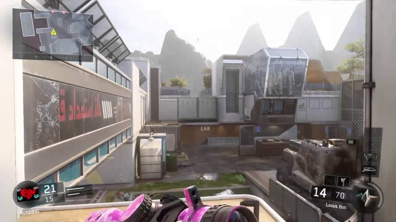 Epic BO3 cross map tomahawk