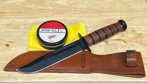 How do you maintain your leather sheaths and handles? Let’s do this the WTP way!🤘🔥🔪🇺🇸