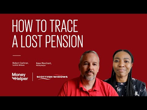 How do I trace a lost pension?