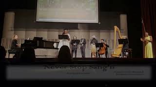 Never Stop Sang'n Performance Score  -Written and Performed by Nadari Hockenhull