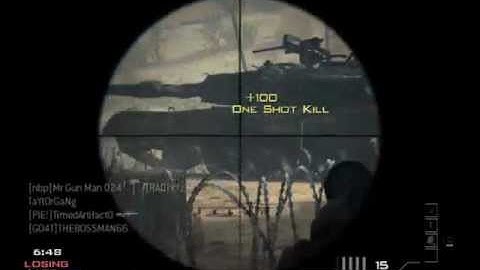 MW3 HardScope Montage - Never Left the Scope